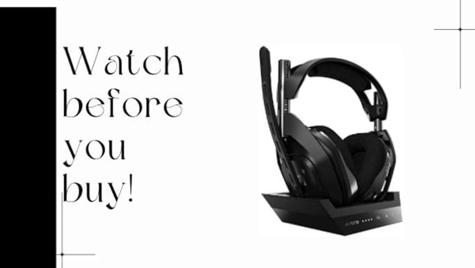 Amazon.com: ASTRO Gaming A50 Wireless Headset with Base
